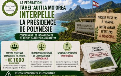 Projet Carrefour Maharepa : la Fédération interpelle la Présidence sur les incohérences juridiques